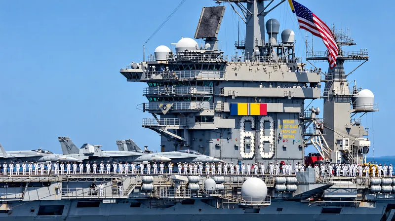 Fleet Operations defense domain: aircraft carrier island and crew