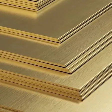 Brass plate sheets