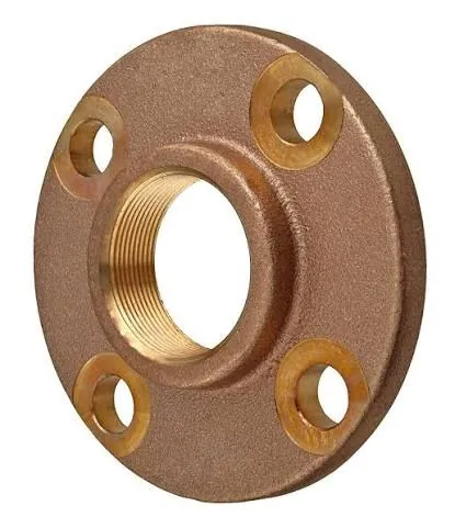 Bronze threaded flange