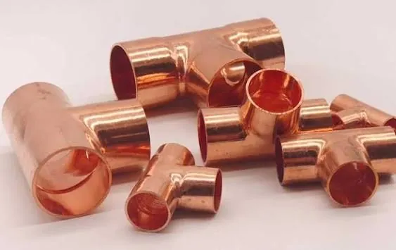 Copper solder-joint fittings