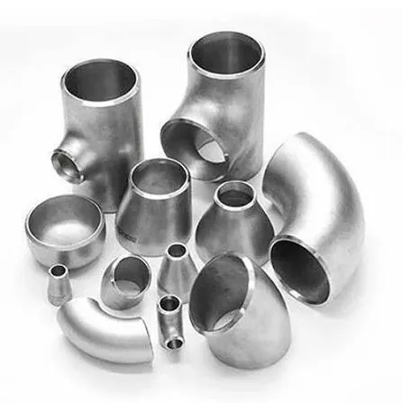 Stainless steel butt-weld fittings range: tees, reducers, caps and elbows